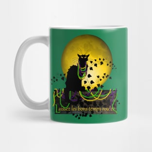 Chat Noir Mardi Gras Mug
